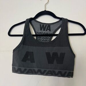 Alexander Wang x H&M sport bra collection as seen on Rihanna